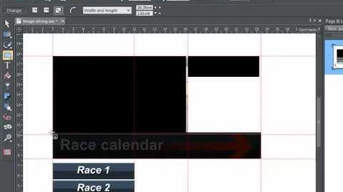 Image Slicing in Xara Designer Titles