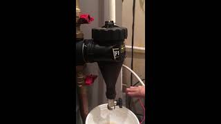 Cleaning a Fernox TF1 magnetic filter