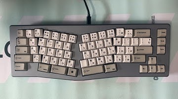 KBDFans Maja with Boba U4T Sound Test