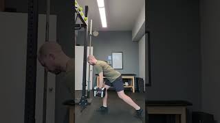 Low Split Stance SA DB Row