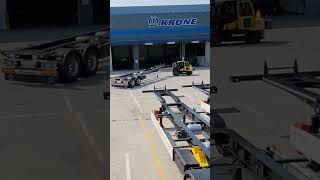 크로네 Krone Box Liner Elt3 Szc 18 40Ft 컨테이너 전용 트레일러 국내 출시, Color Code Mb Grey