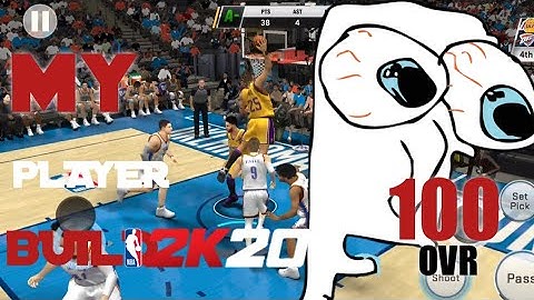 BEST BUILD and ANIMATION in NBA2K20 mobile | ALMOST UNSTOPPABLE!!! #nba2k20 #mycareer #nba2k