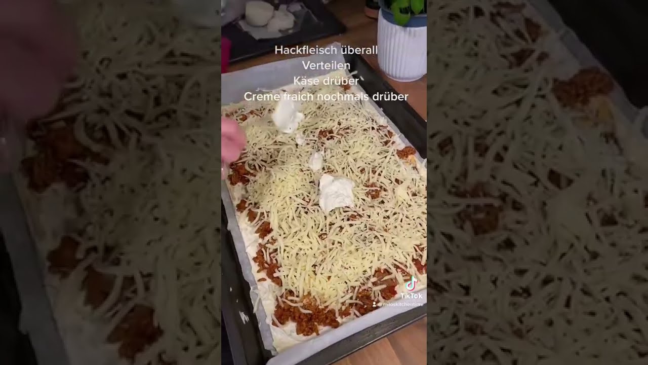 Blätterteig Lasagne #food#schnellerezepte#viral#foodie#tasty#tiktok# ...