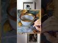 Pintando una taza de té 🍵🍵 #art #pinturaoleo #shortvideo #oilpaint #bodegon  #stilllife