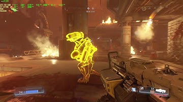 DOOM  Pc Gameplay Ultra Settings 1080p VULKAN (API)XFX RX 480 8GB