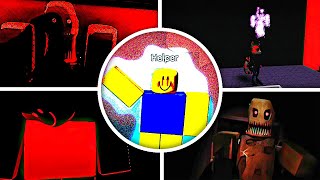 A Stereotypical Obby Update - All Endings & All Minigames & All Jumpscares & All Bosses Roblox