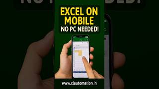 How to Use Excel in Mobile | Excel on Android – No PC Needed! #android