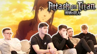 😭🥔...Anime HATERS Watch Attack on Titan 4x8-9 | Reaction/Review
