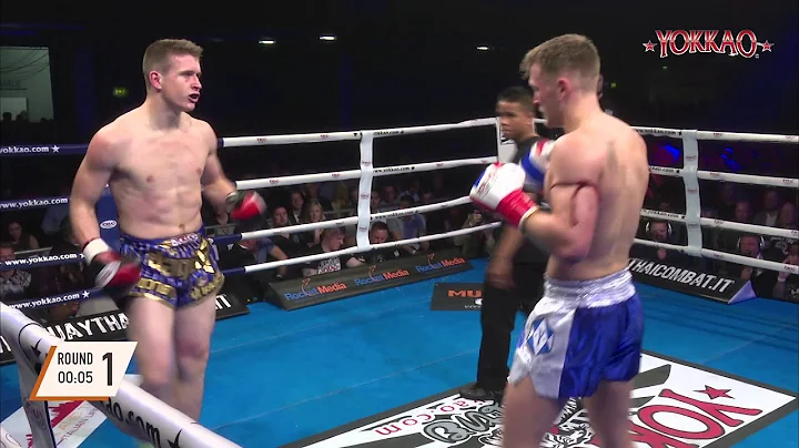 YOKKAO 14 TKO Muay Thai: Joe McGovan vs George Dav...