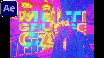 Multi Grunge Cam Effect - After Effects Tutorial (NO PLUGINS)