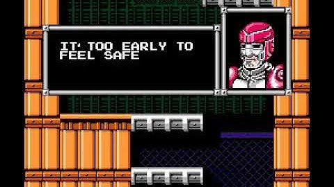 Bionic commando NES No damage Final escape high 43/60 seconds time remain