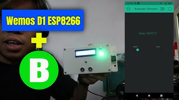 DIY IoT Thermometer Wifi, WeMos D1 ESP8266 Dan Blynk Arduino