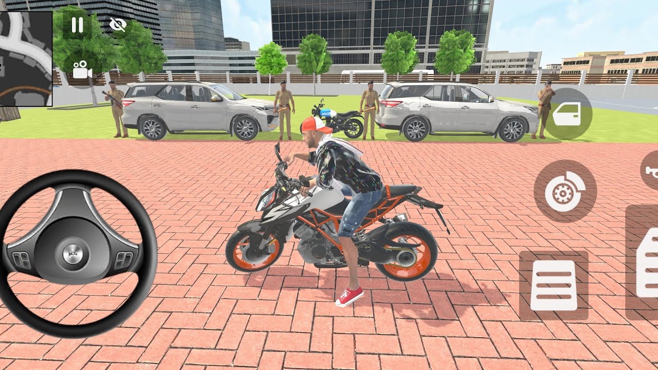 🎮 Franklin order by 2⃣ Toyota Innova and 1⃣ Royal 👑 Enfield in Indian 🇮🇳 bike Thief Auto simulator 🎮