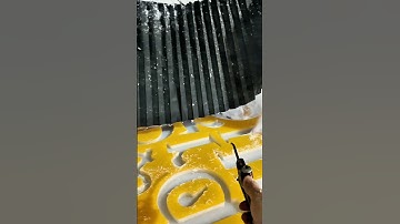 Making Acrylic Snowflakes.