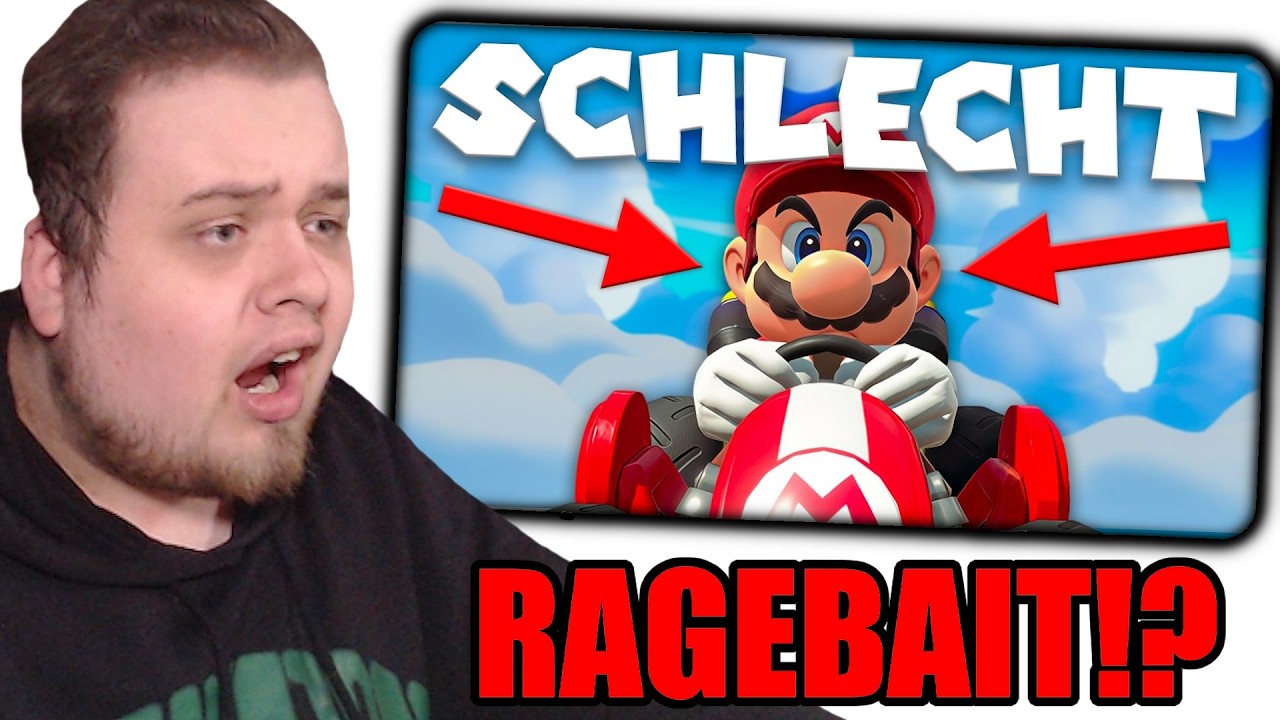 Dieses Video ist RAGEBAIT!? | Torga reagiert auf Der TRAURIGE Absturz von Mario Kart!