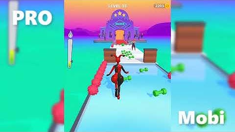 NOOB vs PRO vs HACKER vs GOD in Twerk Race 3D