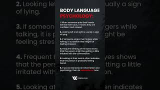 6 Body Language Signs You Should Never Ignore | Psychology Explained