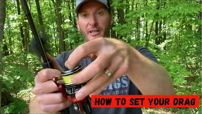How To Set Fishing Reel Drag (The RIGHT WAY) 