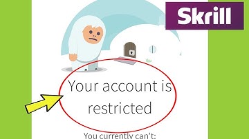 Skrill | Your account is restricted in skrill account
