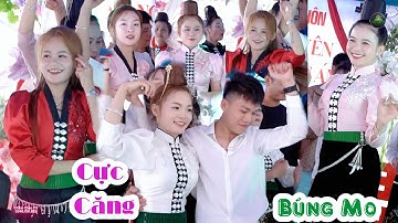 Các Em Gái Yên Châu Quẩy Cực Mạnh Trong LTH Anh Nguyên & Ngọc Ánh tại bản Búng Mo | Sàn Thái Remix