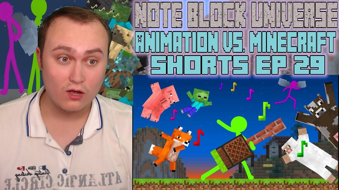 Note Block Universe - Animation vs. Minecraft Shorts Ep 29 
