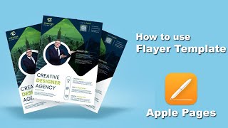 How to use Flayer Template in Apple Pages screenshot 2