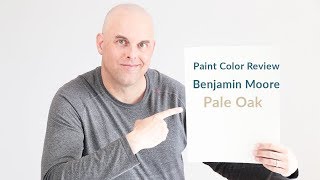 Benjamin Moore Pale Oak Color Review