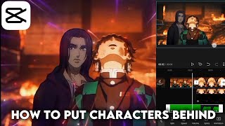 Capcut Tutorial - Eren Trend How To Put Characters Behind Eren Talking To Grisha Green Screen