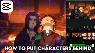 CapCut Tutorial - Eren Trend | How To Put Characters behind   Eren talking to Grisha Green screen