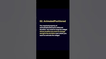 Awesome Widgets For FLutter Animation ✨#flutter #fluttertutorial #dart #devcode #fluttertip #shorts