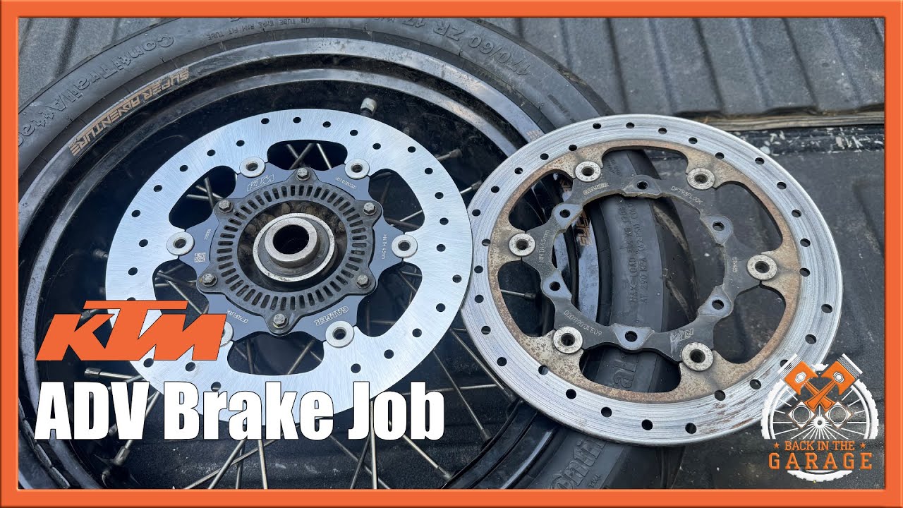 Ktm Rear Brake Spring Works KTM Adventure Bike Rear Brake Service 1090 1190 1290 | Back in the ...