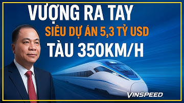 Tỷ phú Vượng “Ra Tay” Với Siêu Dự Án 5,3 Tỷ USD: Tàu Cao Tốc Hà Nội - Quảng Ninh Chạy 350km/h!