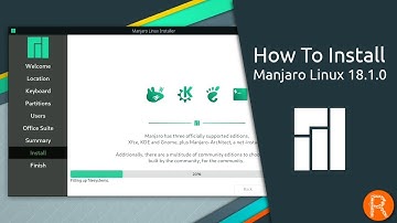 How To Install Manjaro Linux 18.1.0