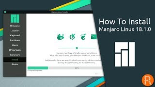 How To Install Manjaro Linux 18.1.0