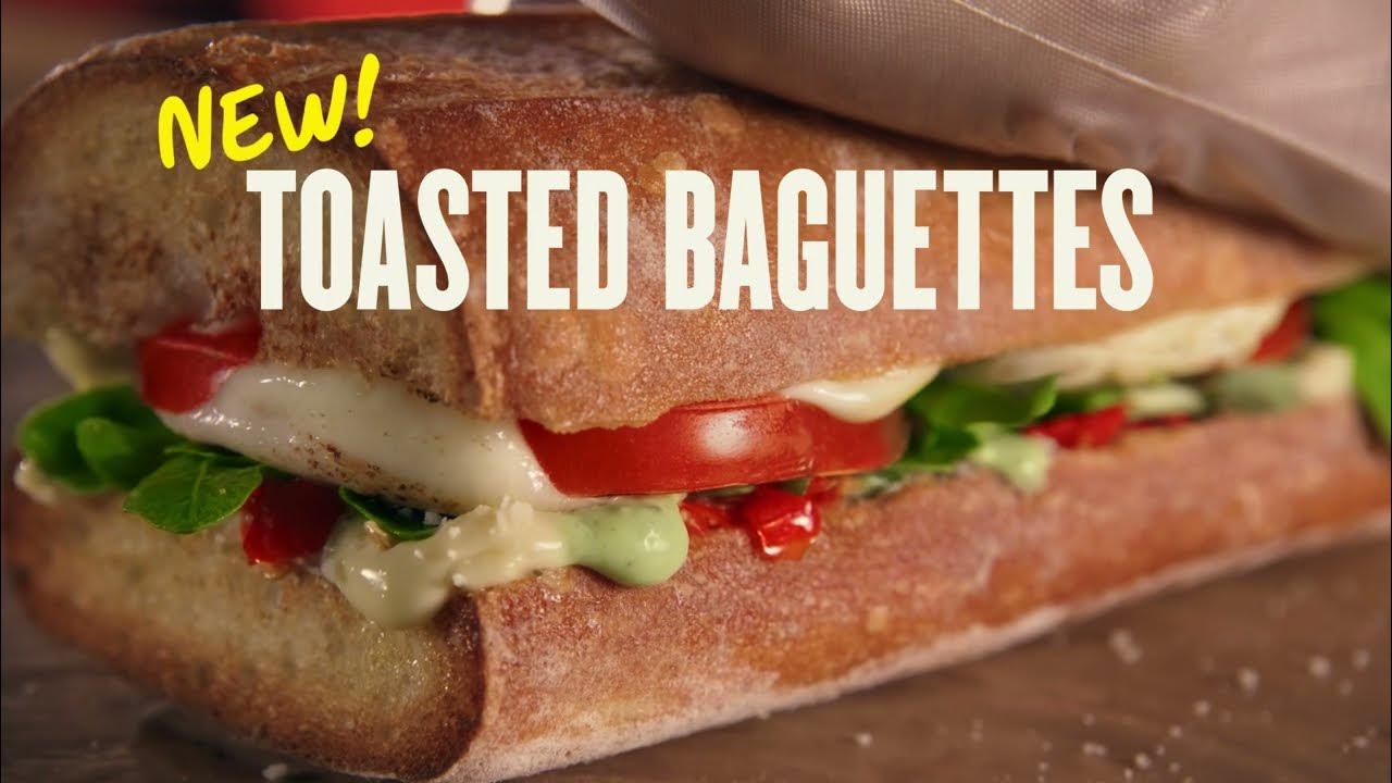 New Toasted Baguettes Panera Bread YouTube