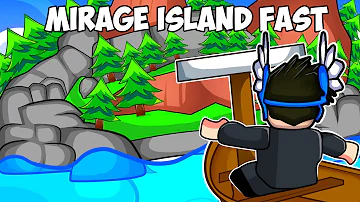 *FASTEST* Way To Spawn Mirage Island In Blox Fruits