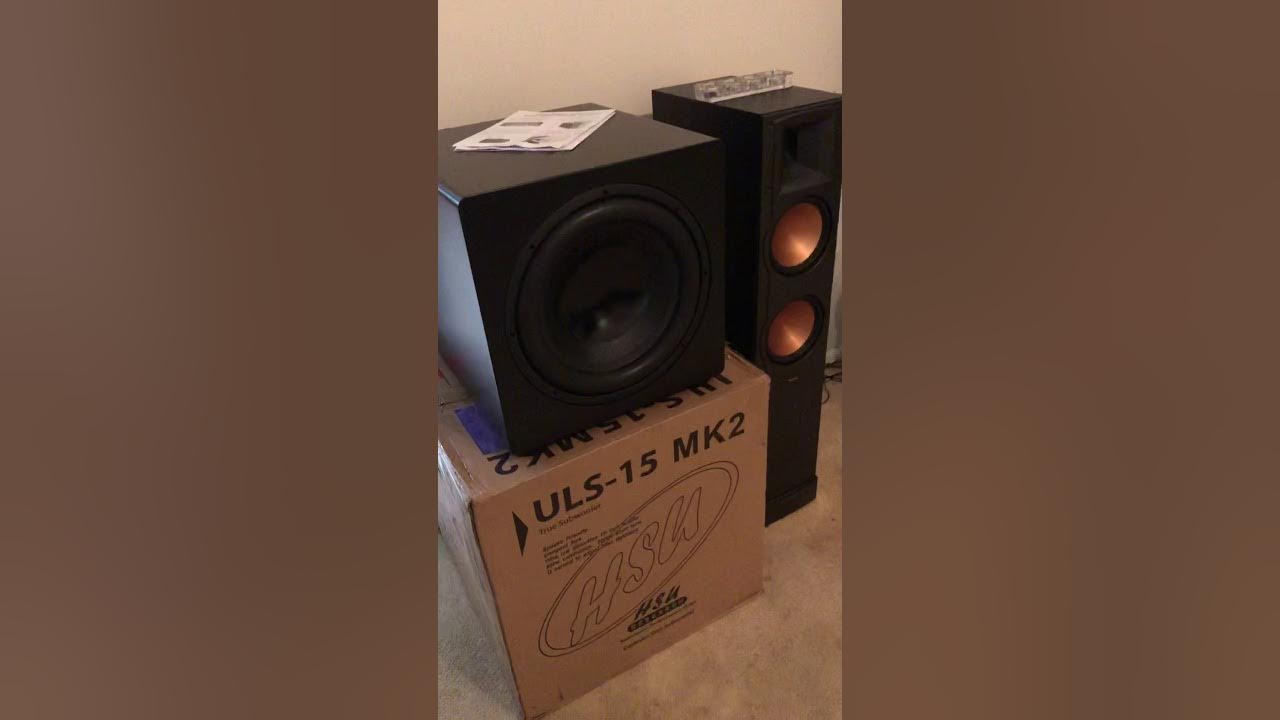 HSU Subwoofer Review YouTube