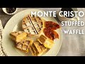 How to make a MONTE CRISTO | Stuffed Waffle