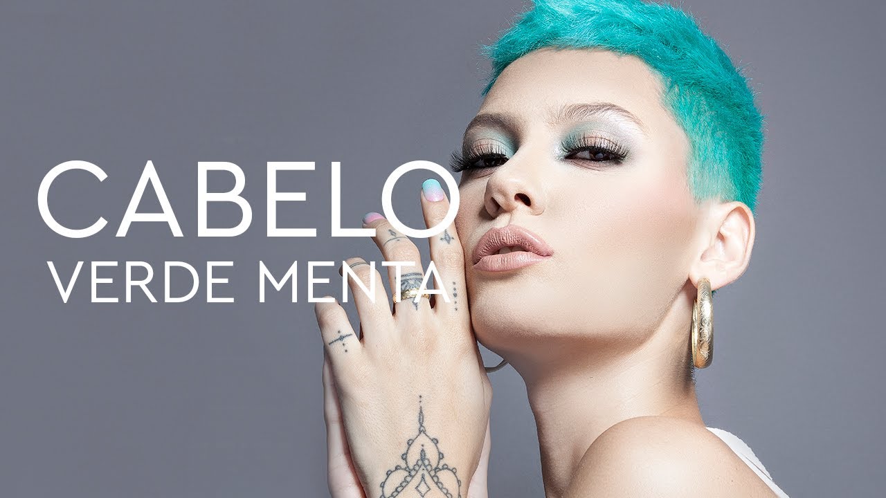 CABELO VERDE MENTA  com Keraton Light Colors - KERT