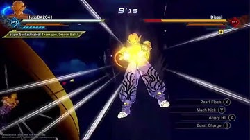 DRAGON BALL XENOVERSE 2 COMBO Dead end Molotov