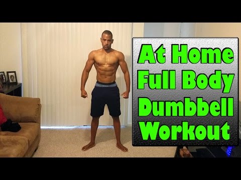 Full Body Workout With Dumbbells To Burn Fat