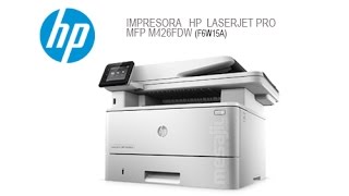 Unboxing HP LaserJet Pro MFP M426fdw - YouTube