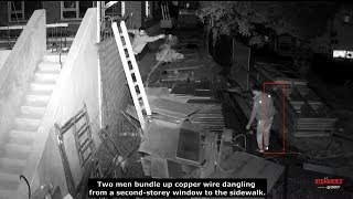 Copper Rapunzel – Police apprehend copper thieves at construction site
