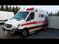 American ambulance Mercedes Sprinter. Автомобиль скорой помощи в Америке .