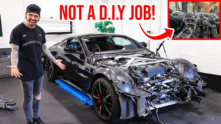 REBUILDING A WRECKED 2019 ASTON MARTIN VANTAGE | PT2