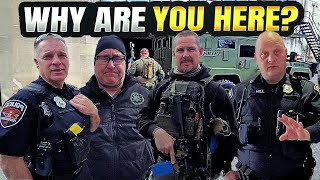 S.W.A.T. DEPUTIES TRAINING IN PUBLIC GET TRIGGERED OVER CAMERA! PUBLIC RECORDS DENIED 1A AUDIT