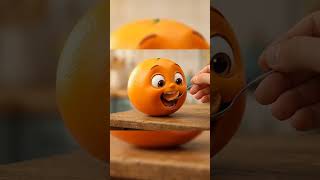 Talking Orange Im Eating An Orange Funny Short
