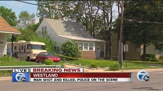 Man shot and killed in Westland, police on the scene screenshot 5