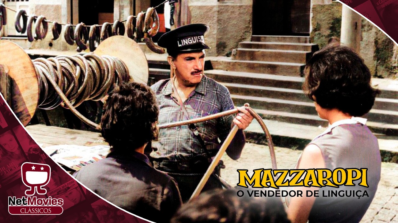 Mazzaropi: O Vendedor de Linguiça - 1962 - comédia, filme completo ...