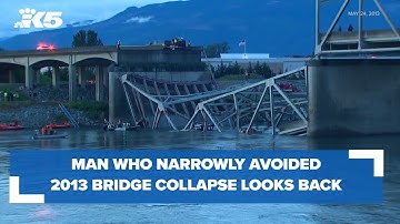 Driver who narrowly avoided Skagit River Bridge collapse reflects on 2013 incident